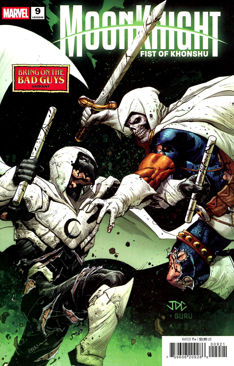 Moon Knight Fist Of Khonshu #9 Cover B Variant Joshua Cassara Bring On The Bad Guys Cover