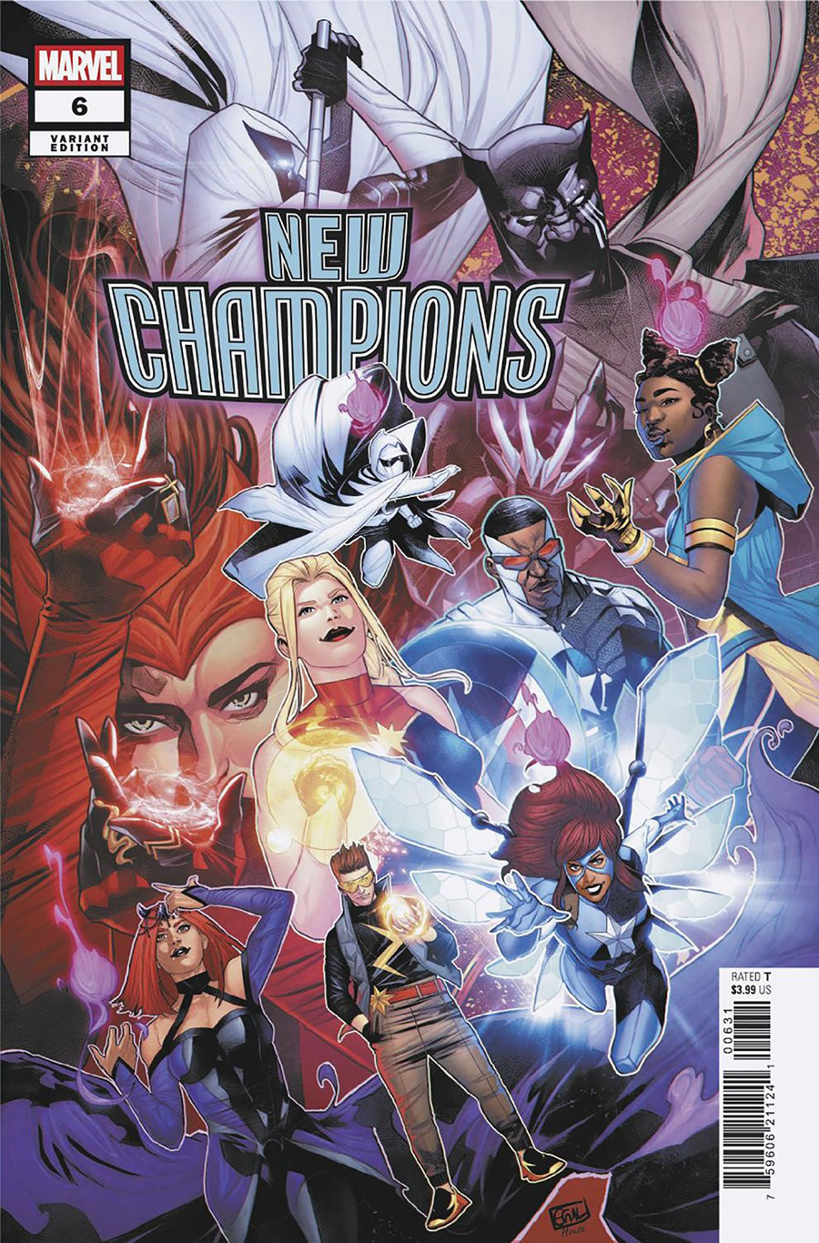 New Champions #6 Cover C Variant Edwin Galmon Cover