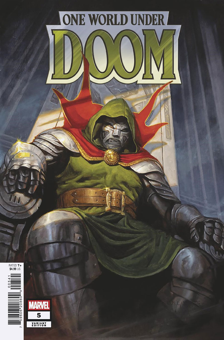 One World Under Doom #5 Cover D Variant EM Gist Cover