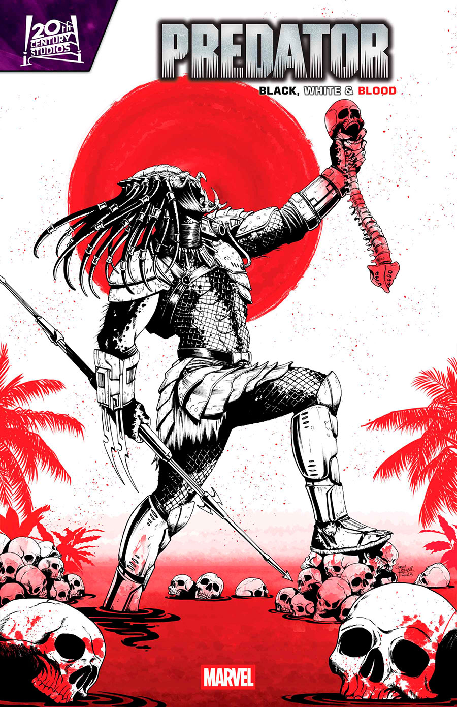 Predator Black White & Blood #2 Cover A Regular Corin Howell Cover