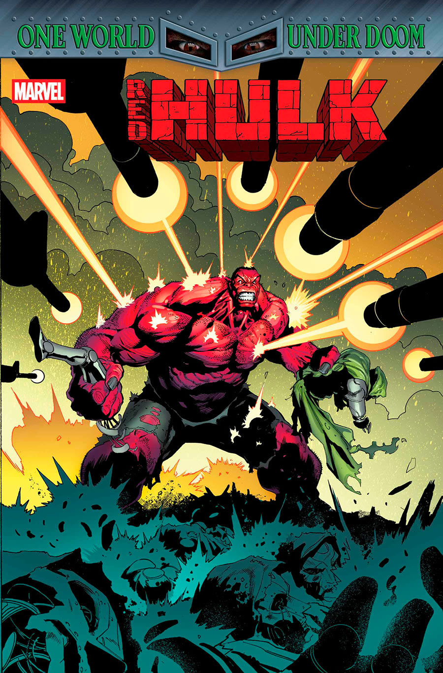 Red Hulk #5 Cover A Regular Geoff Shaw Cover (One World Under Doom Tie-In)