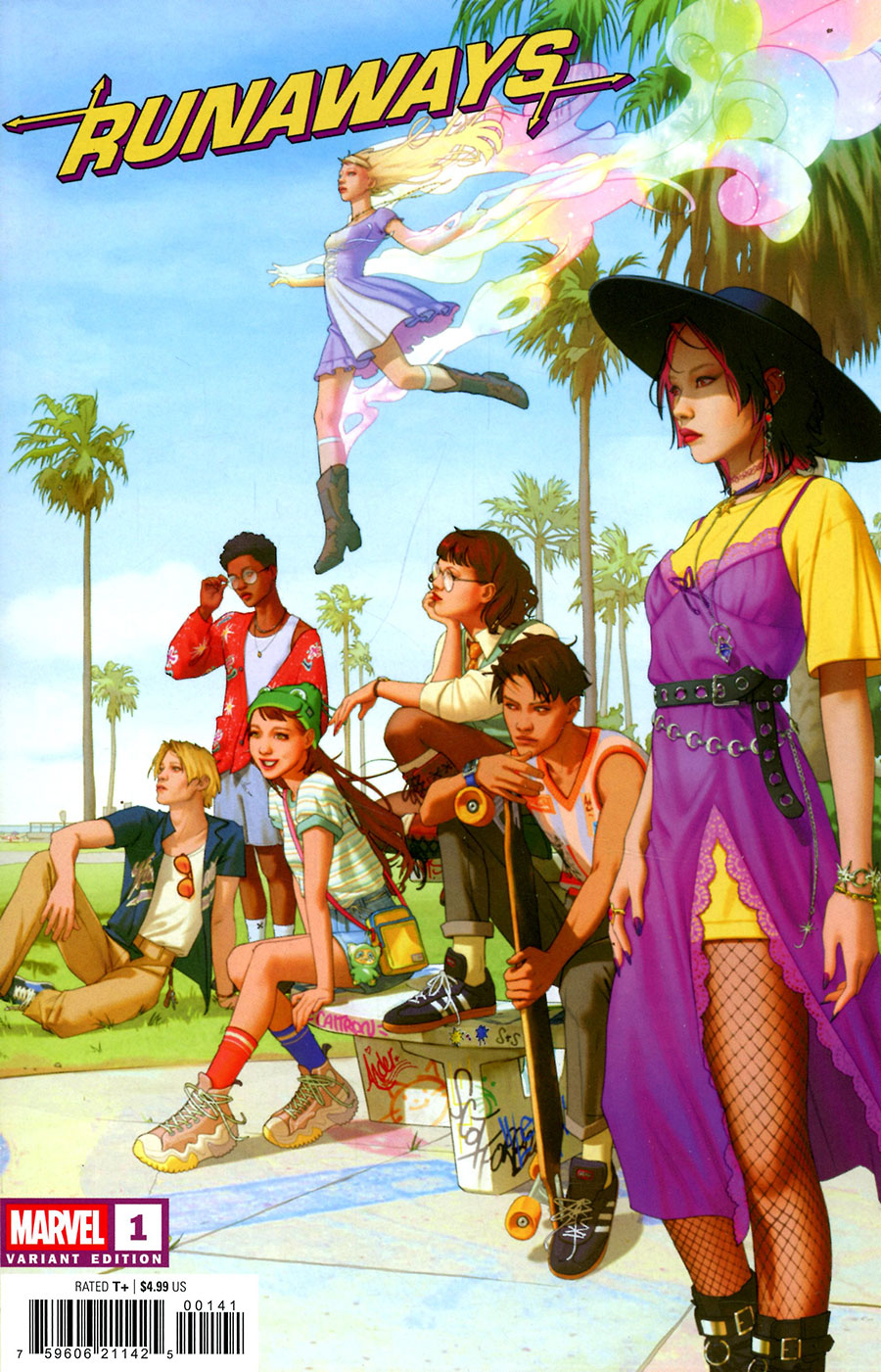 Runaways Vol 6 #1 Cover D Variant W Scott Forbes Cover (One World Under Doom Tie-In)