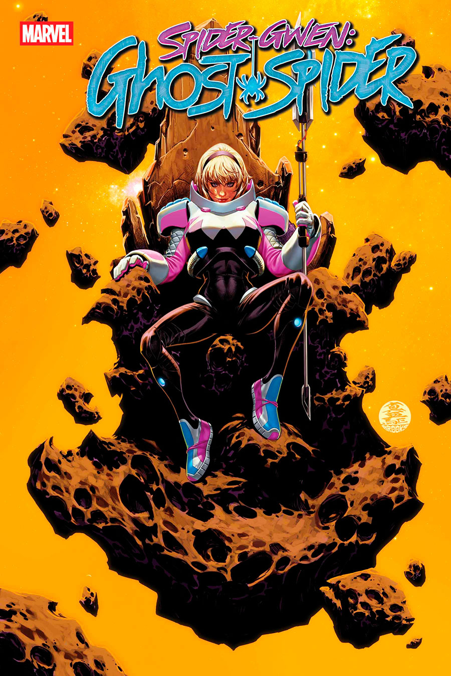 Spider-Gwen Ghost-Spider Vol 2 #14 Cover A Regular Mark Brooks Cover