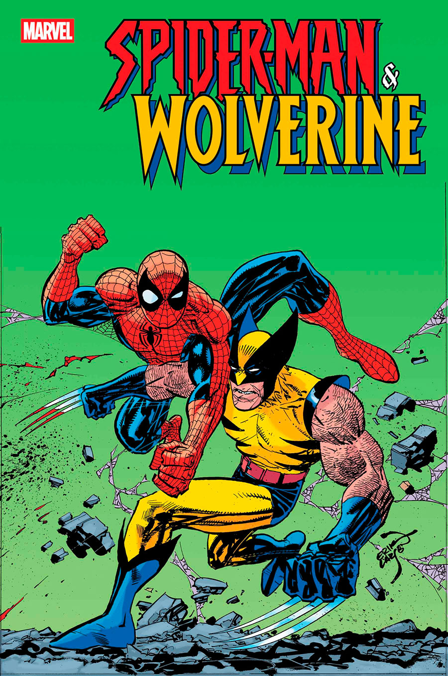 Spider-Man & Wolverine #2 Cover B Variant Erik Larsen Cover