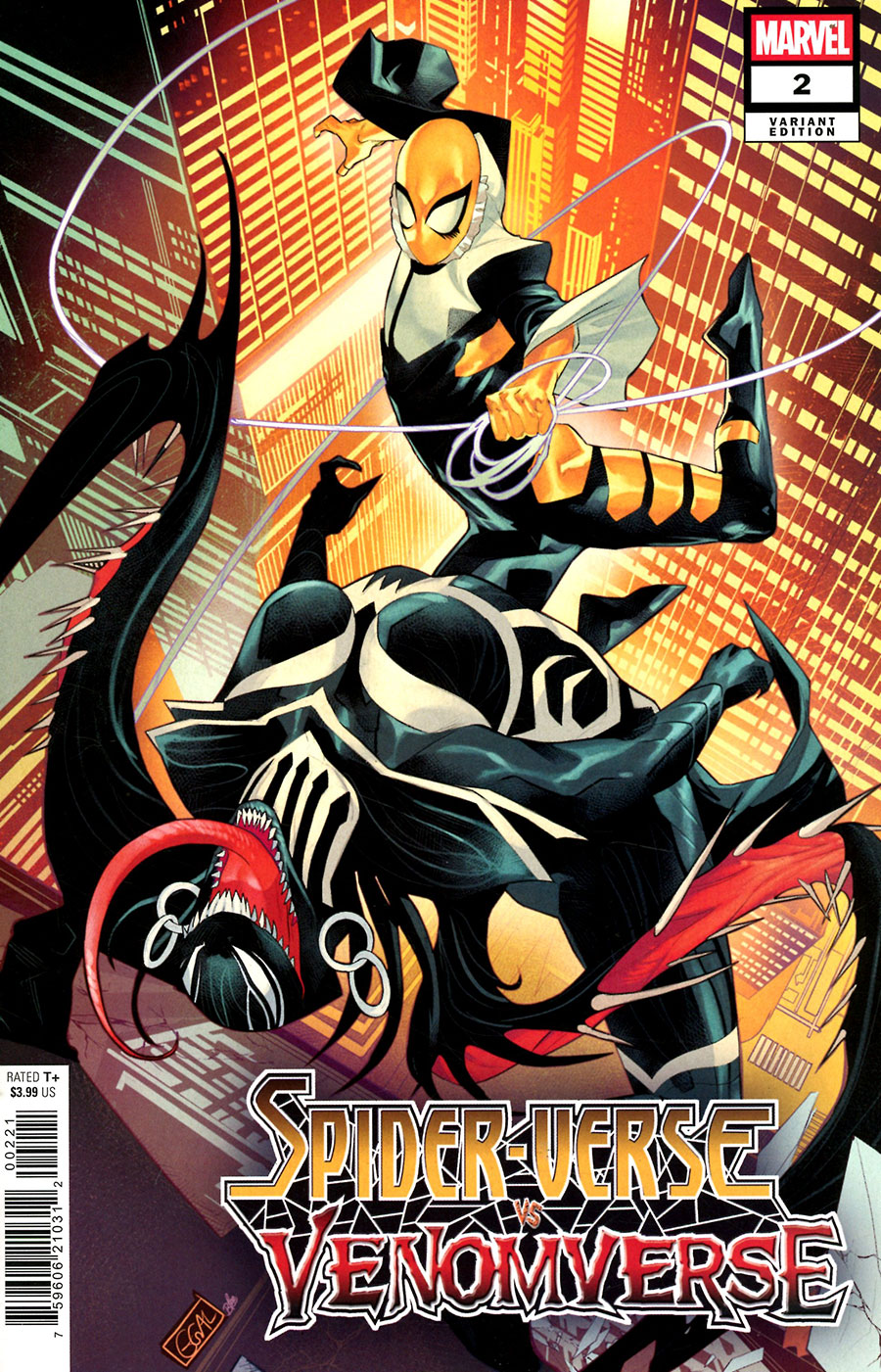 Spider-Verse vs Venomverse #2 Cover B Variant Edwin Galmon Cover
