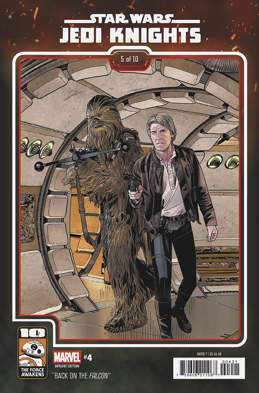 Star Wars Jedi Knights #4 Cover B Variant Chris Sprouse The Force Awakens 10th Anniversary Cover