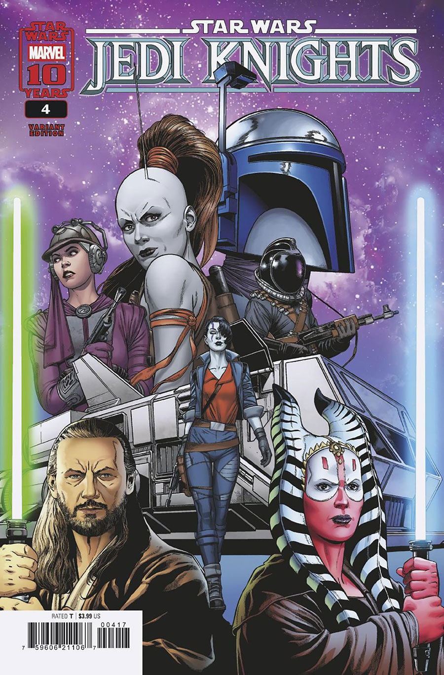 Star Wars Jedi Knights #4 Cover F Incentive Ramon Rosanas Variant Cover