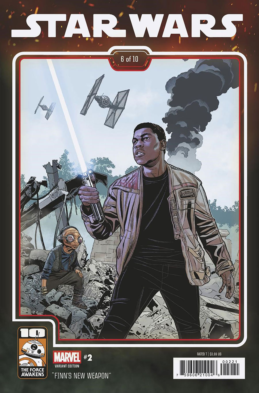 Star Wars Vol 6 #2 Cover B Variant Chris Sprouse The Force Awakens 10th Anniversary Cover