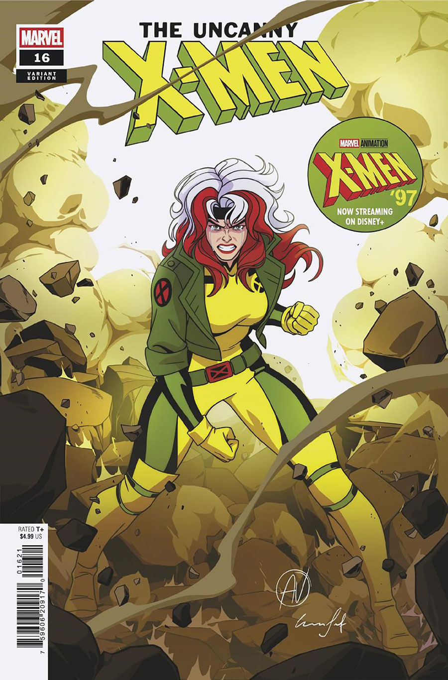 Uncanny X-Men Vol 6 #16 Cover C Variant Marvel Animation Cover