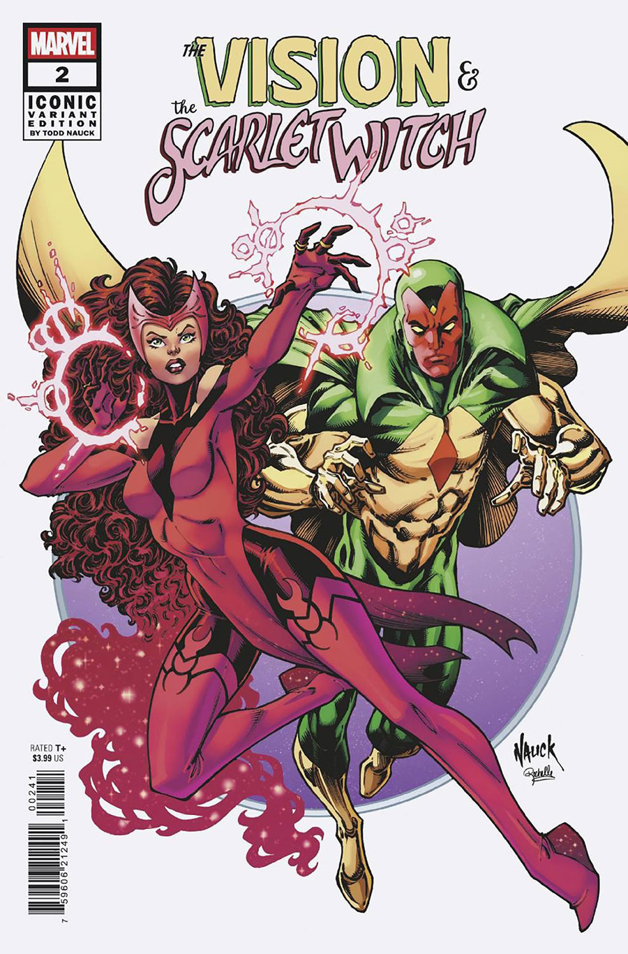 Vision And The Scarlet Witch Vol 3 #2 Cover C Variant Todd Nauck Iconic Cover