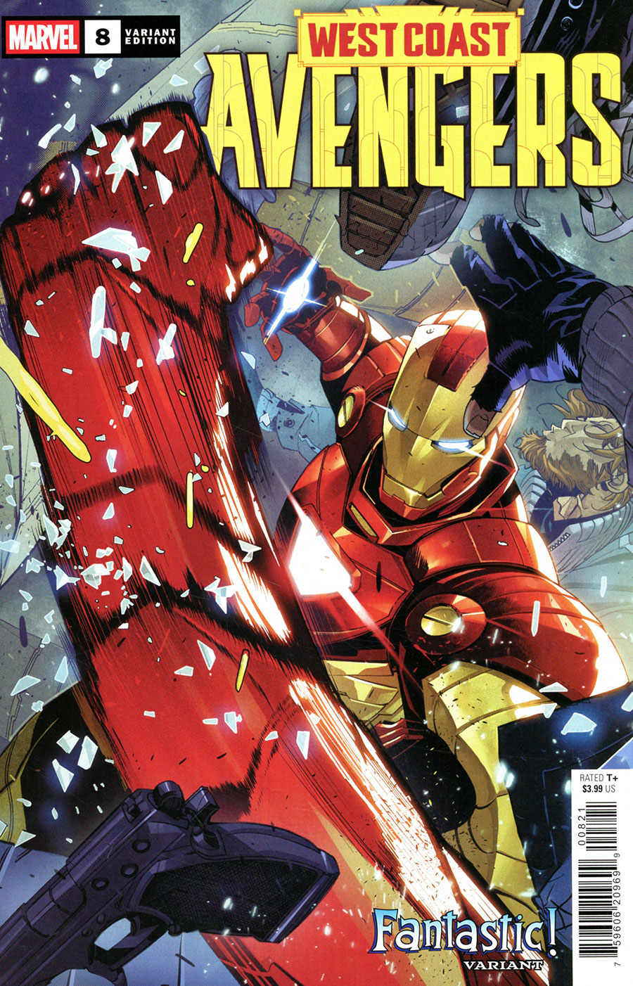 West Coast Avengers Vol 4 #8 Cover B Variant Federico Vicentini Fantastic Cover