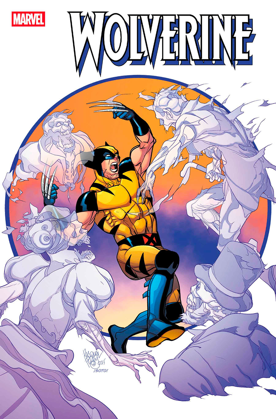 Wolverine Vol 8 #10 Cover C Variant Pasqual Ferry Cover