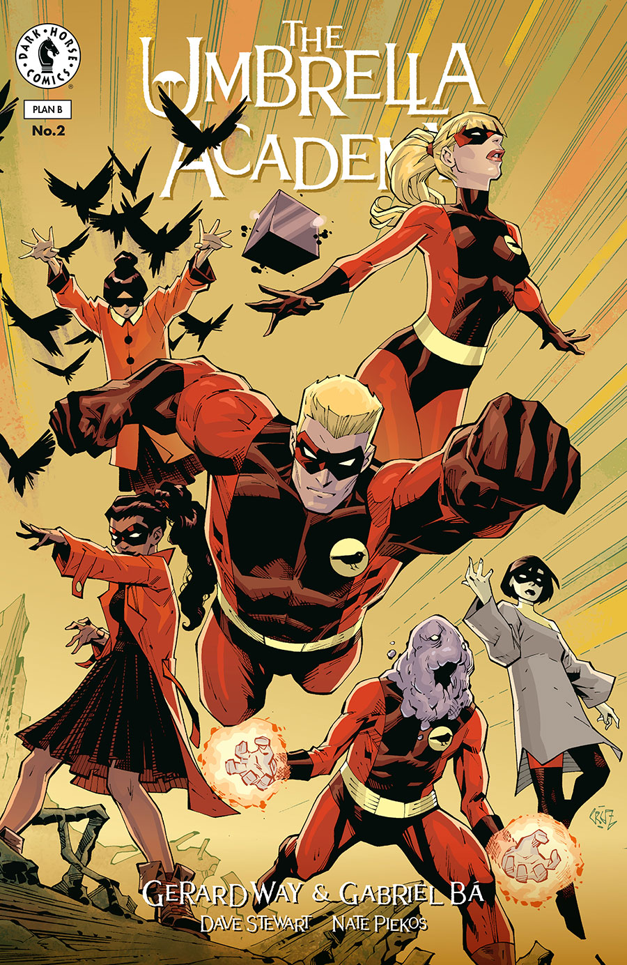Umbrella Academy Plan B #2 Cover B Variant Roger Cruz Cover