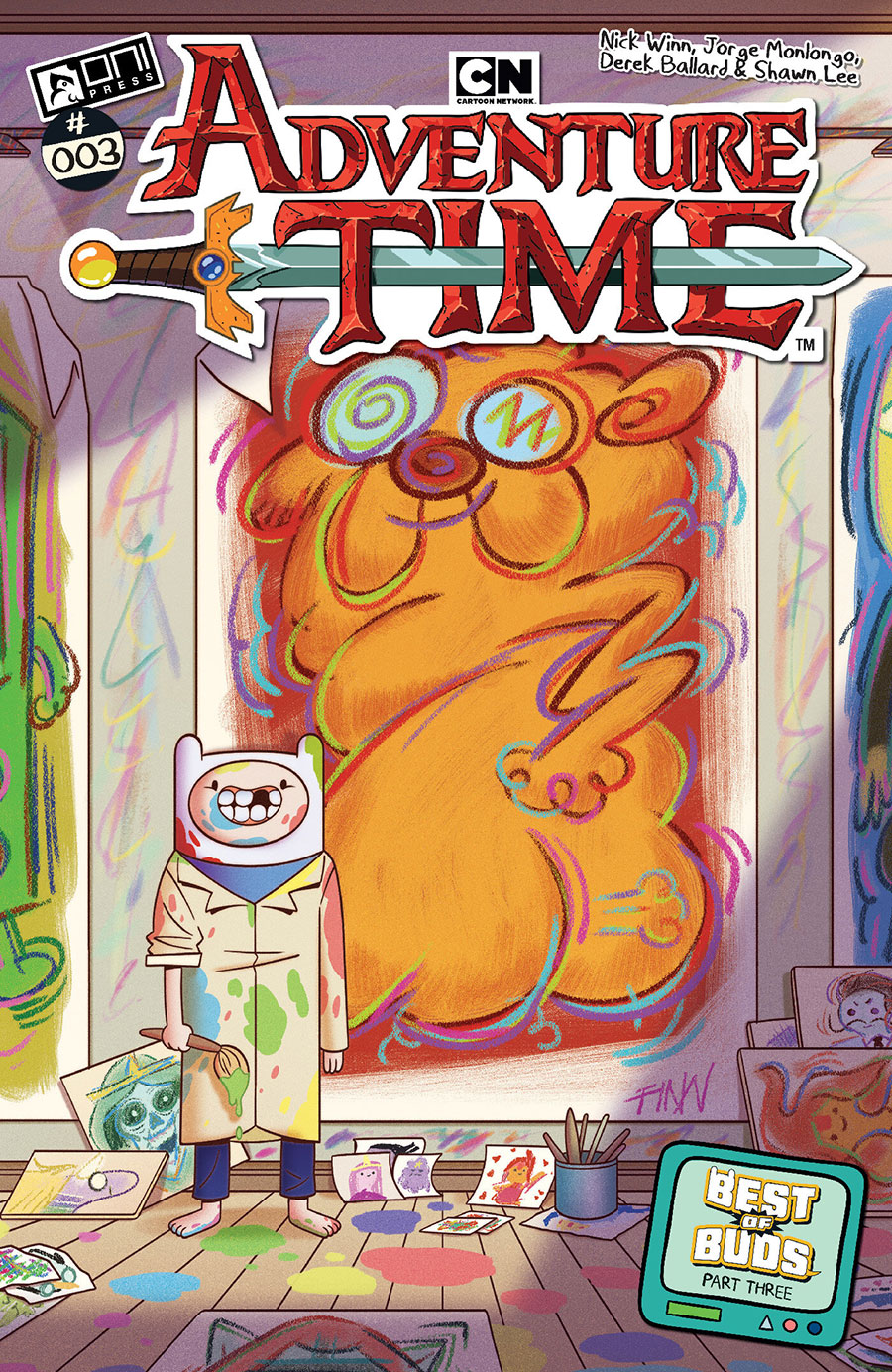 Adventure Time Vol 2 #3 Cover A Regular Nick Winn Cover