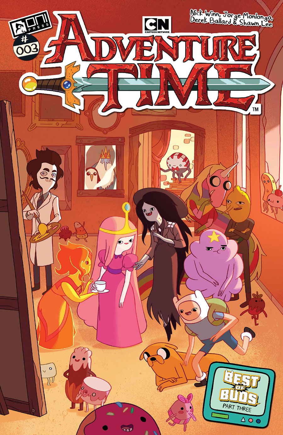Adventure Time Vol 2 #3 Cover B Variant Jorge Monlongo Cover