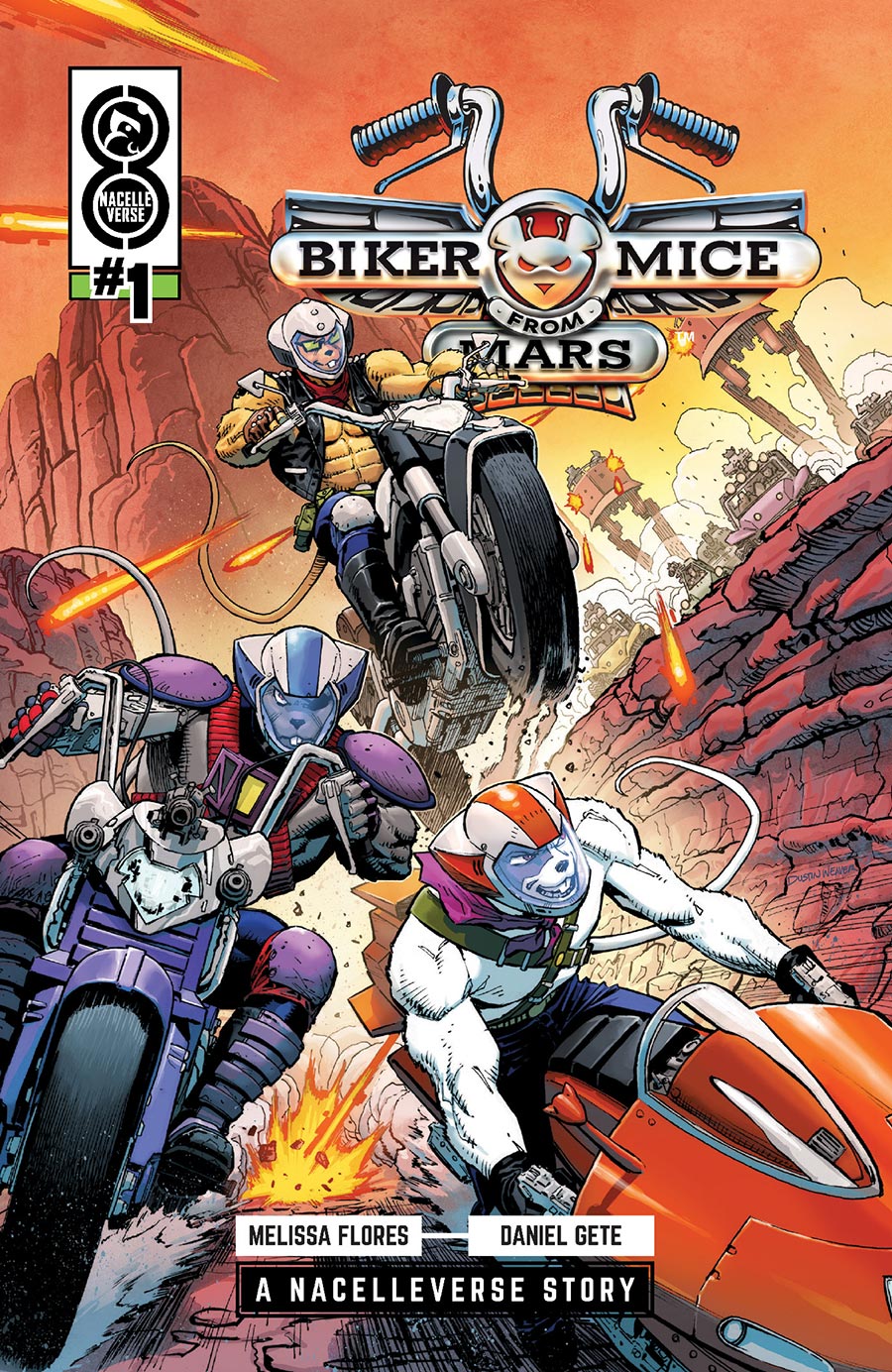Biker Mice From Mars Vol 3 #1 Cover A Regular Dustin Weaver Cover