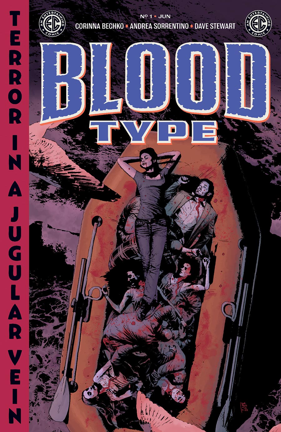 Blood Type #1 Cover B Variant Andrea Sorrentino Cover (EC Comics)