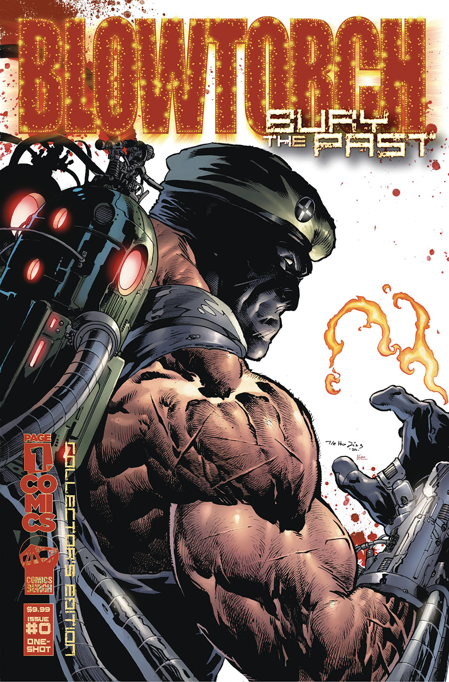 Blowtorch Bury The Past Special Collectors Edition #1 (One Shot) Cover A Regular Netho Diaz & Ifansyah Noor Cover