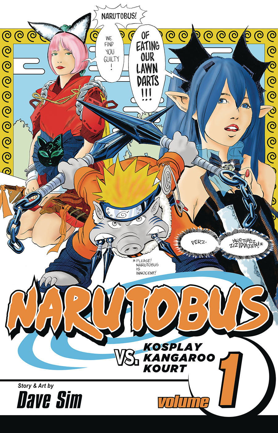 Cerebus In Hell Presents Narutobus #1 (One Shot) Cover A Regular Dave Sim & David Birdsong Cover