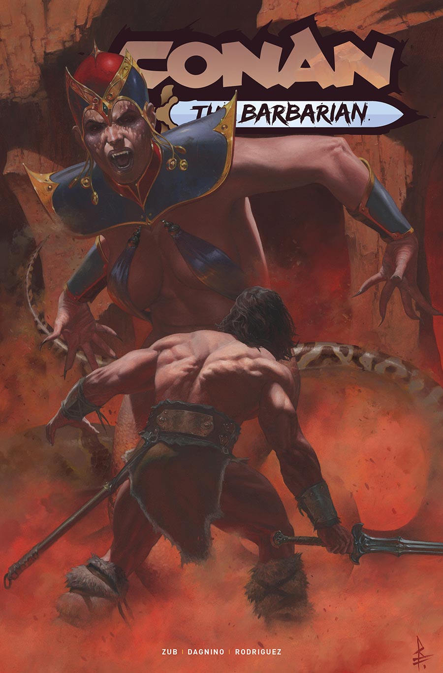 Conan The Barbarian Vol 5 #22 Cover B Variant Riccardo Federici Cover - RESOLICITED