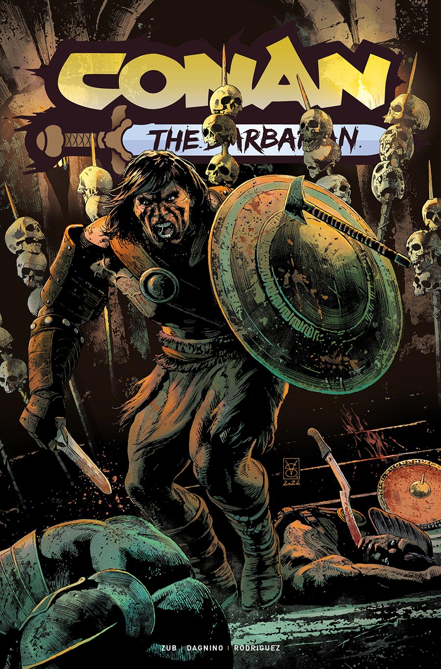 Conan The Barbarian Vol 5 #22 Cover C Variant Valerio Giangiordano Cover - RESOLICITED