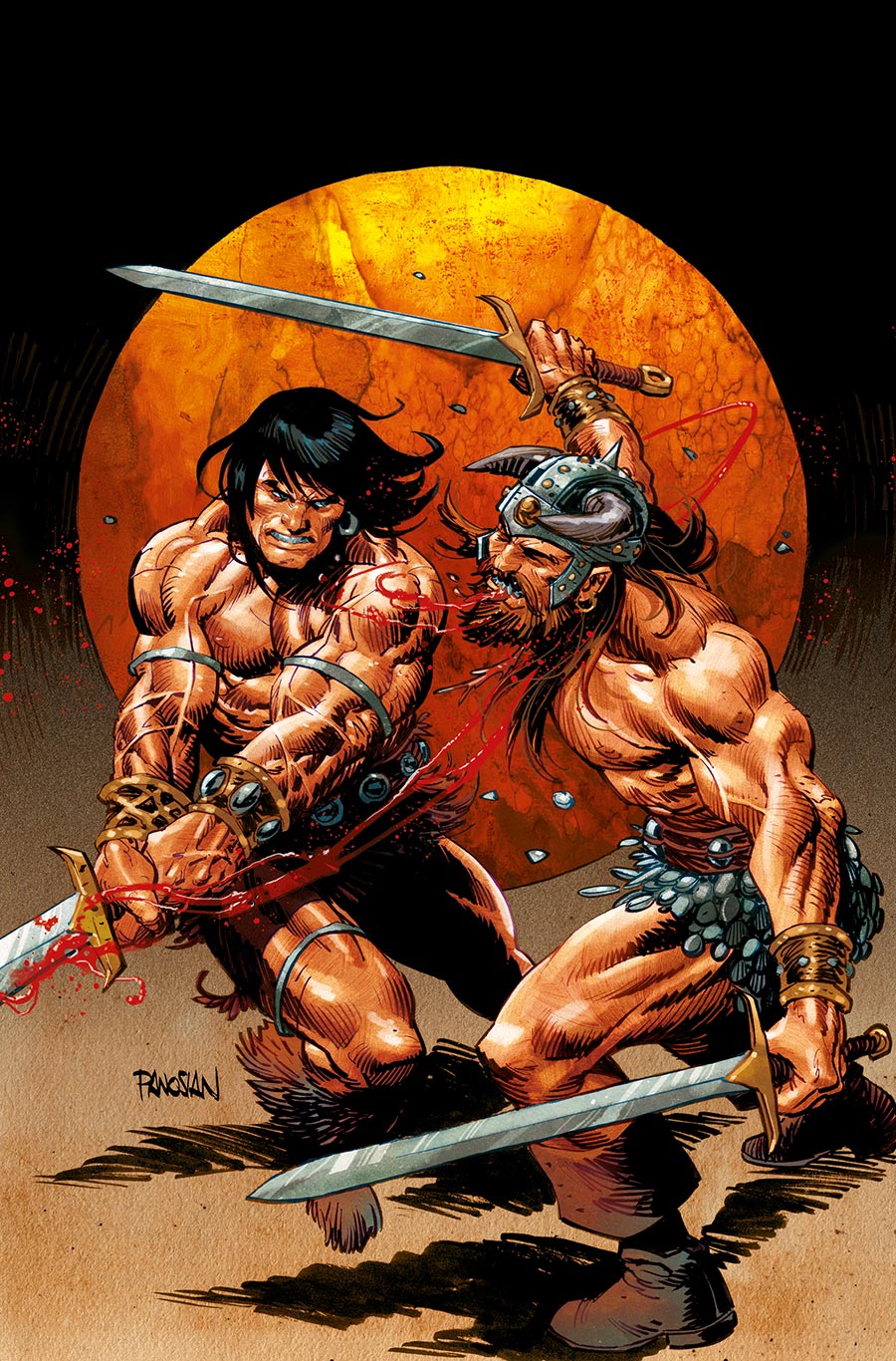 Conan The Barbarian Vol 5 #22 Cover E Variant Dan Panosian Foil Virgin Cover - RESOLICITED