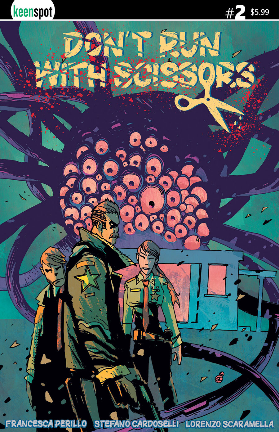 Dont Run With Scissors #2 Cover A Regular Stefano Cardoselli Cover