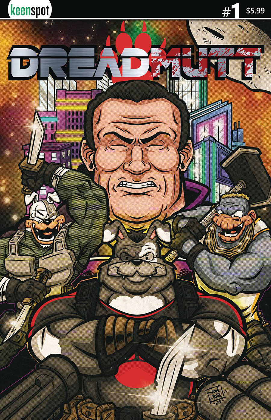 Dreadmutt #1 Cover A Regular Junior Radtke Cover