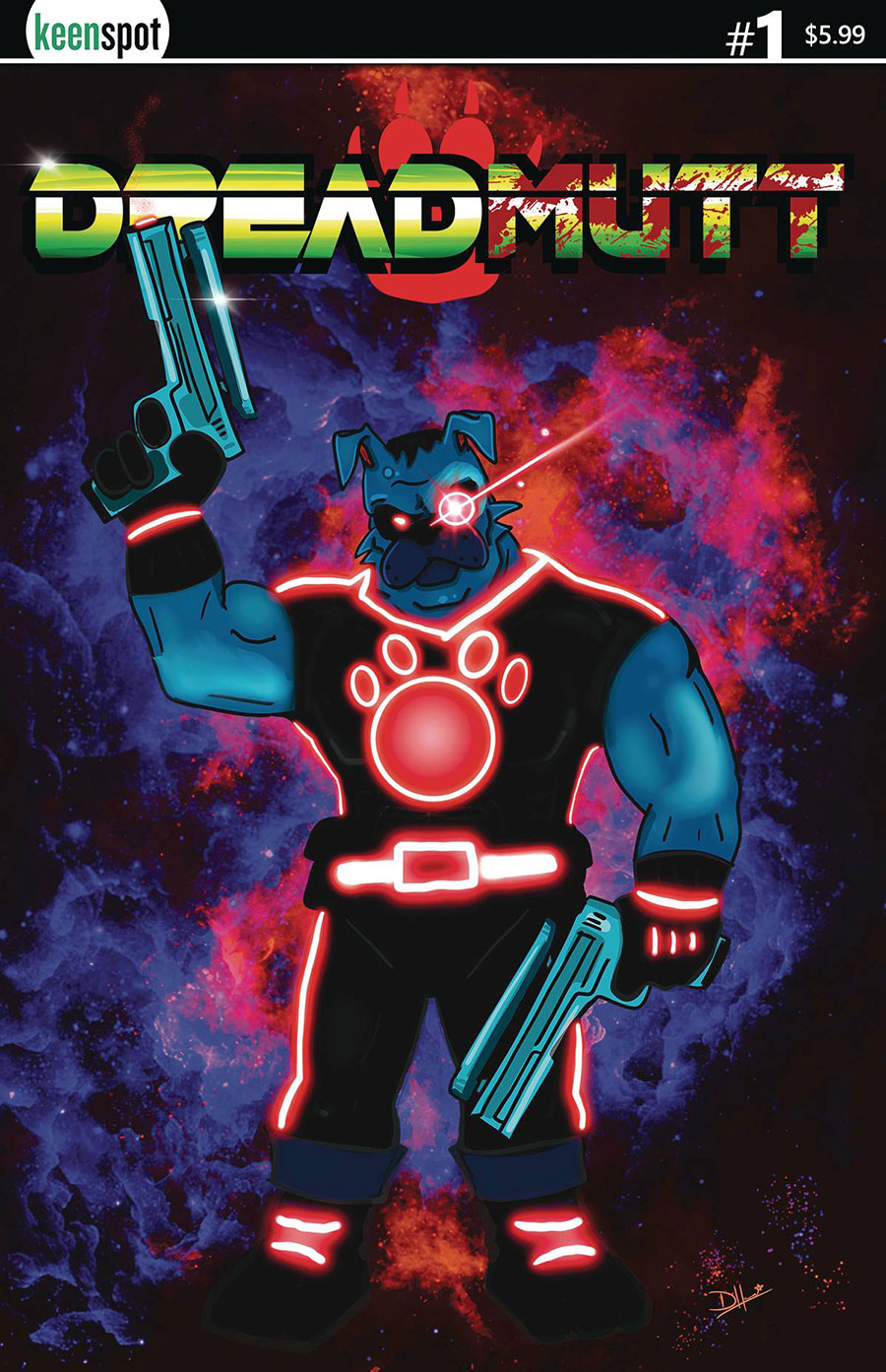 Dreadmutt #1 Cover D Variant Dee Hausner Cover