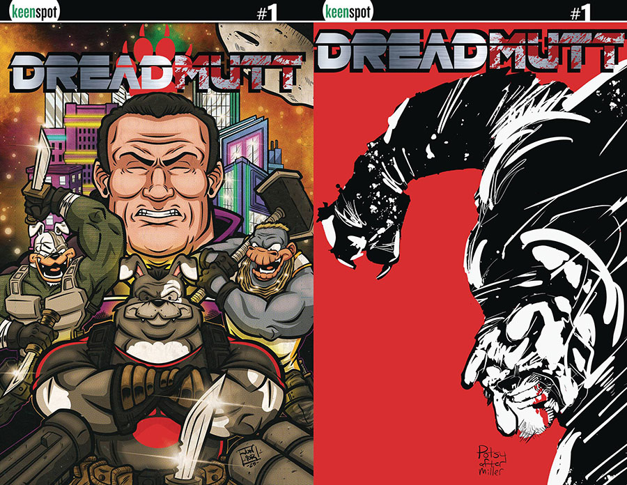 Dreadmutt #1 Cover F Variant Junior Radtke & Rob Potchak Holofoil Flip Cover