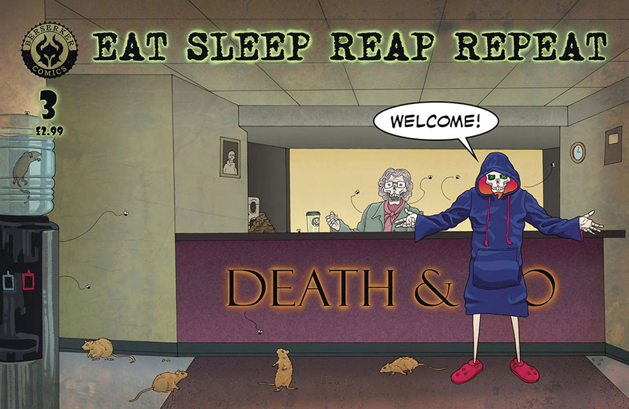 Eat Sleep Reap Repeat Vol 2 #3 Cover A Regular Andy Brown Cover
