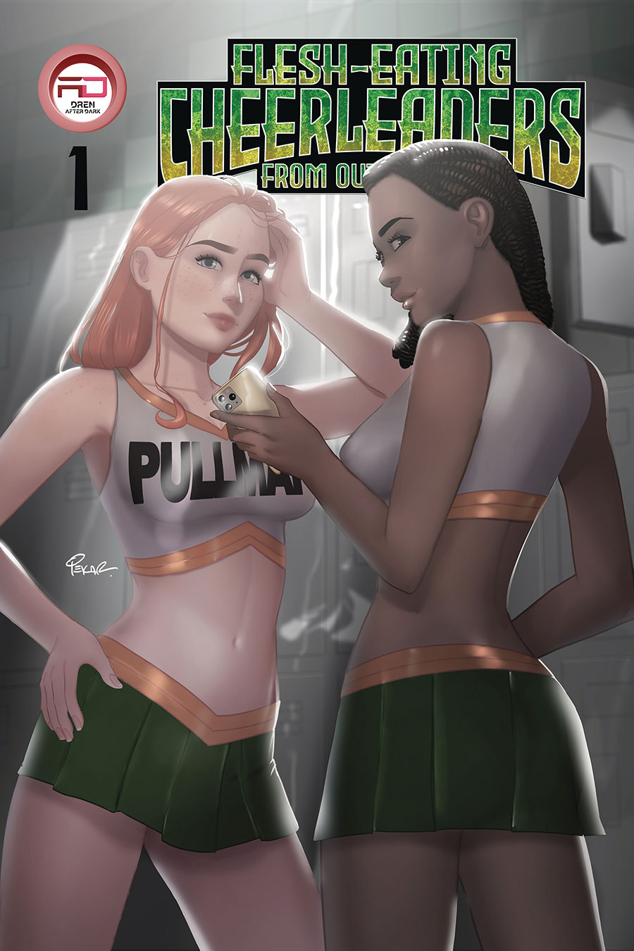 Flesh-Eating Cheerleaders From Outer Space #1 Cover G 2nd Ptg E Joe Pekar Variant Cvoer