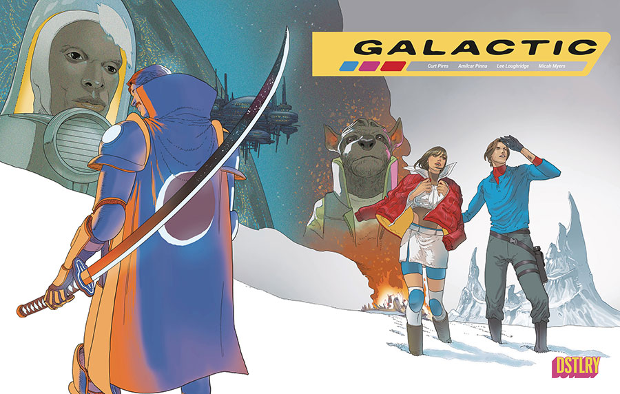 Galactic #2 Cover A Regular Amilcar Pinna Wraparound Cover
