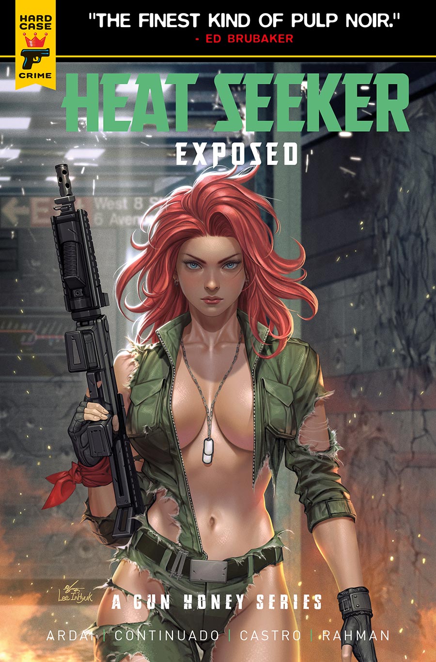 Hard Case Crime Heat Seeker Exposed A Gun Honey Series #2 Cover A Regular Inhyuk Lee Cover - RESOLICITED