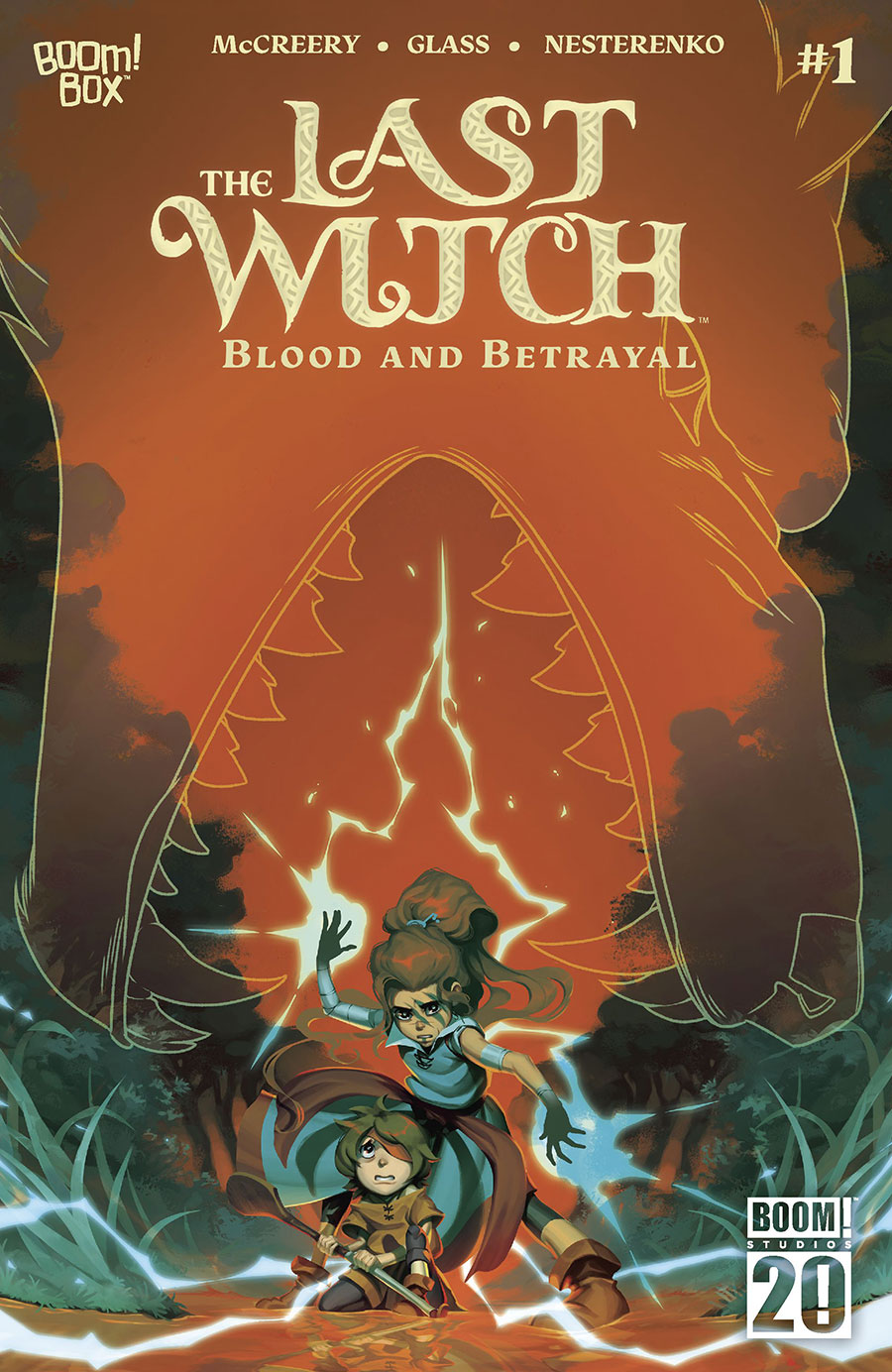 Last Witch Blood And Betrayal #1 Cover A Regular VV Glass Cover