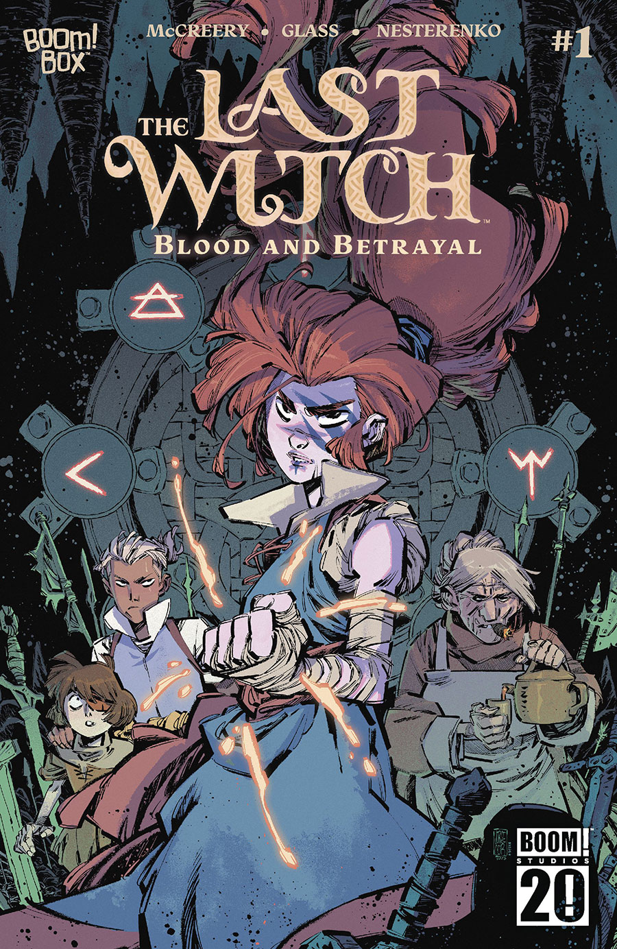 Last Witch Blood And Betrayal #1 Cover B Variant Jorge Corona Cover