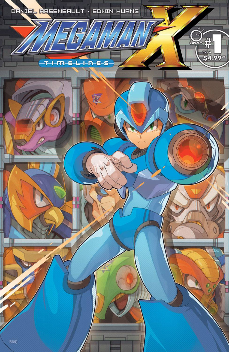 Mega Man X Timelines #1 (One Shot) Cover A Regular Edwin Huang Cover