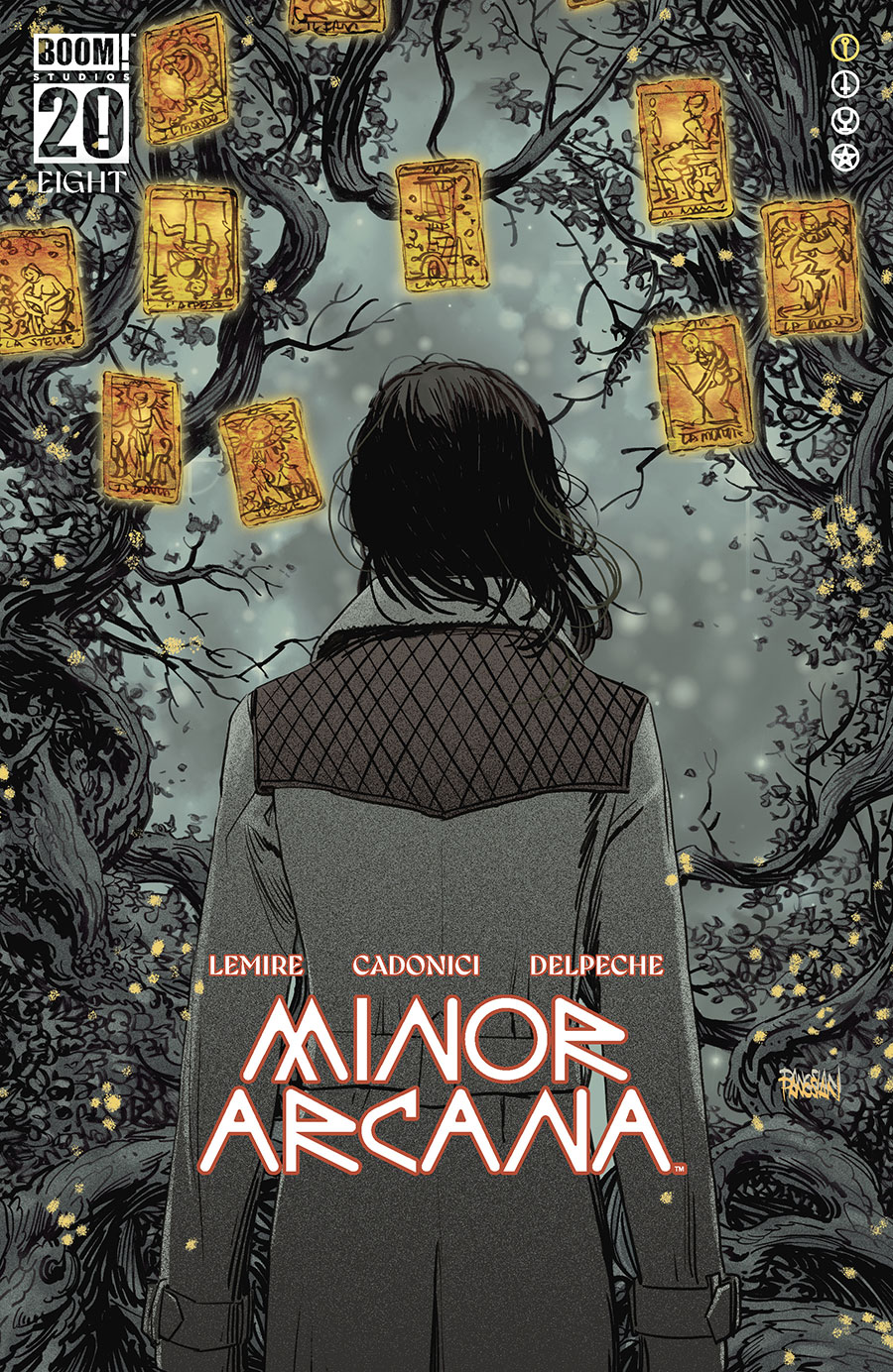 Minor Arcana #8 Cover C Variant Dan Panosian BOOM Studios 20th Anniversary Cover