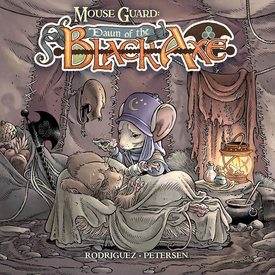 Mouse Guard Dawn Of The Black Axe #3 Cover A Regular Gabriel Rodriguez Cover