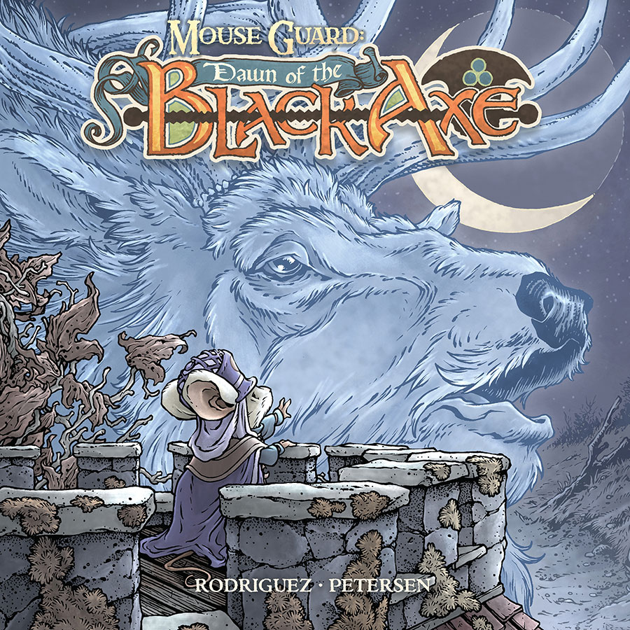 Mouse Guard Dawn Of The Black Axe #3 Cover B Variant David Petersen Cover