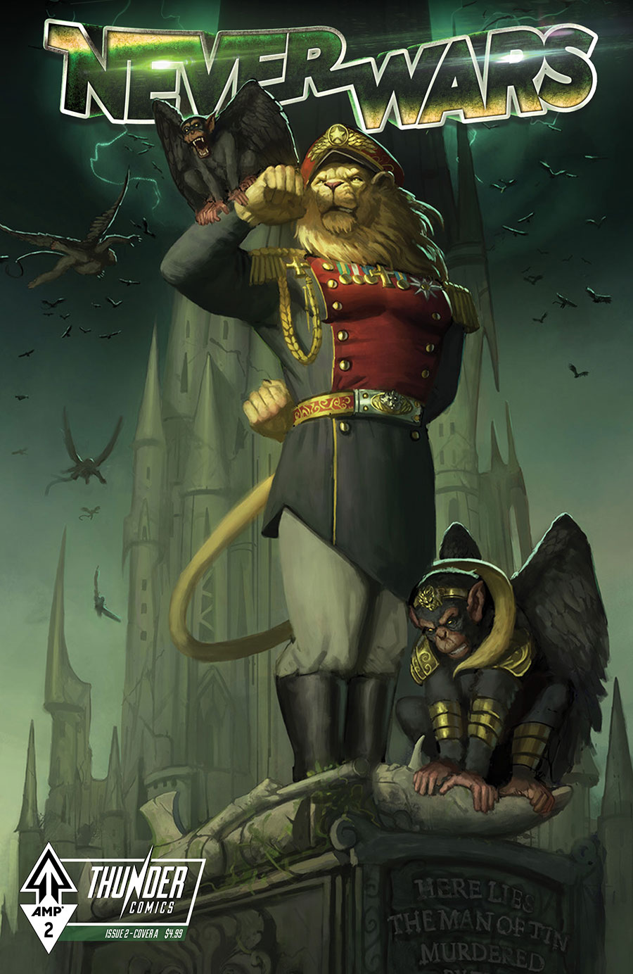 Neverwars #2 Cover A Regular Aaron Bartling Cover - RESOLICITED