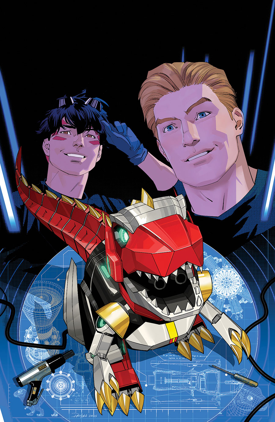 Power Rangers Prime #7 Cover I Variant Dan Mora Unlockable Virgin Cover
