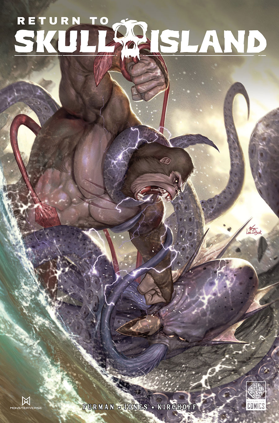 Return To Skull Island #1 Cover E Variant Inhyuk Lee Foil Cover