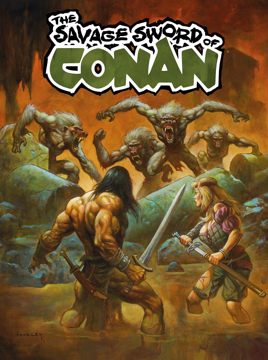 Savage Sword Of Conan Vol 2 #9 Cover B Variant Alex Horley Cover