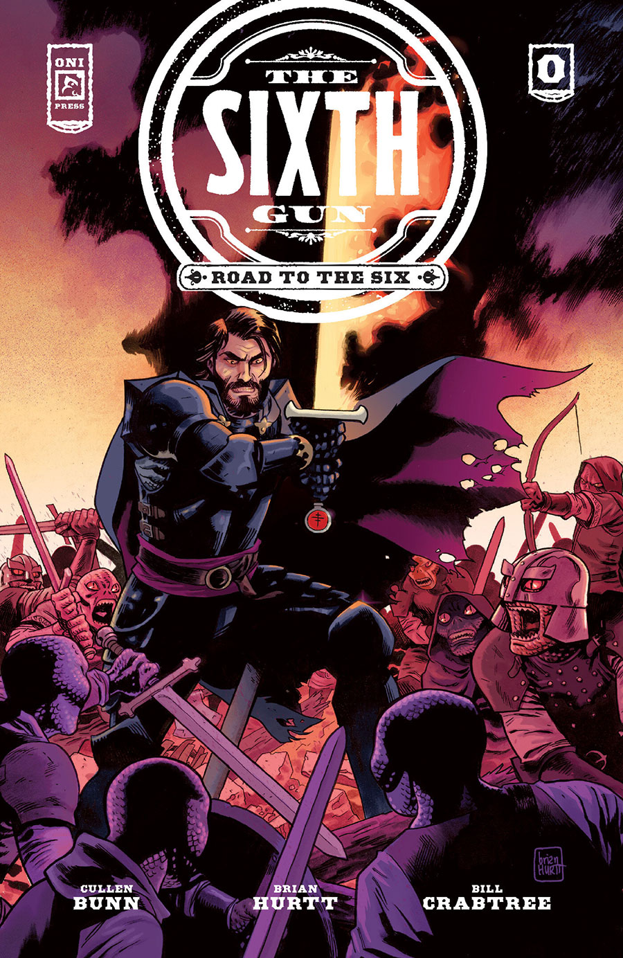 Sixth Gun Road To The Six #0 (One Shot) Cover A Regular Brian Hurtt Cover
