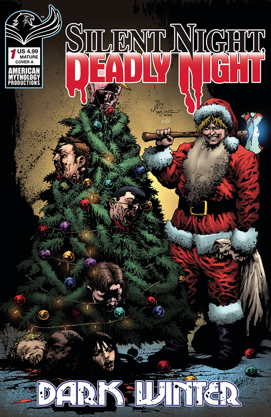 Silent Night Deadly Night Dark Winter #1 Cover A Regular Roy Alan Martinez Cover