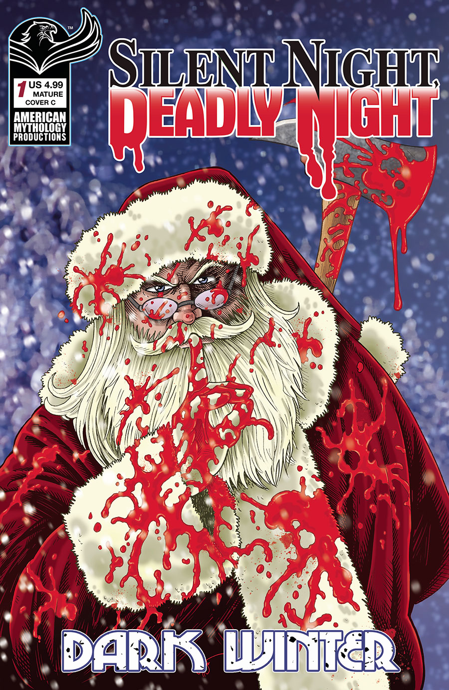 Silent Night Deadly Night Dark Winter #1 Cover D Variant Ken Haeser Cover