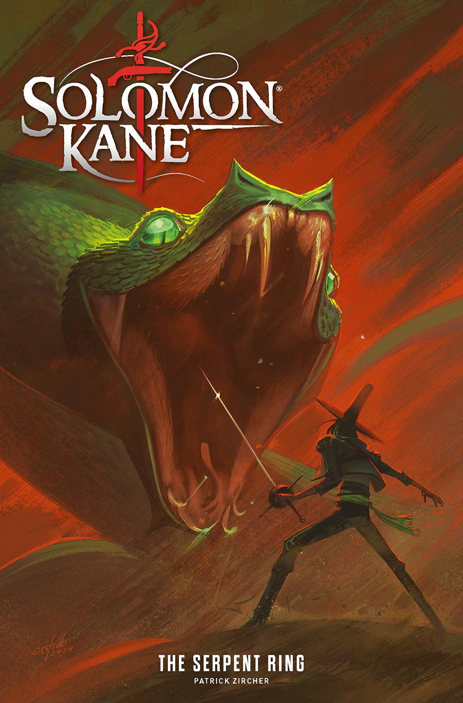 Solomon Kane The Serpent Ring #4 Cover B Variant James Castillo Cover - RESOLICITED