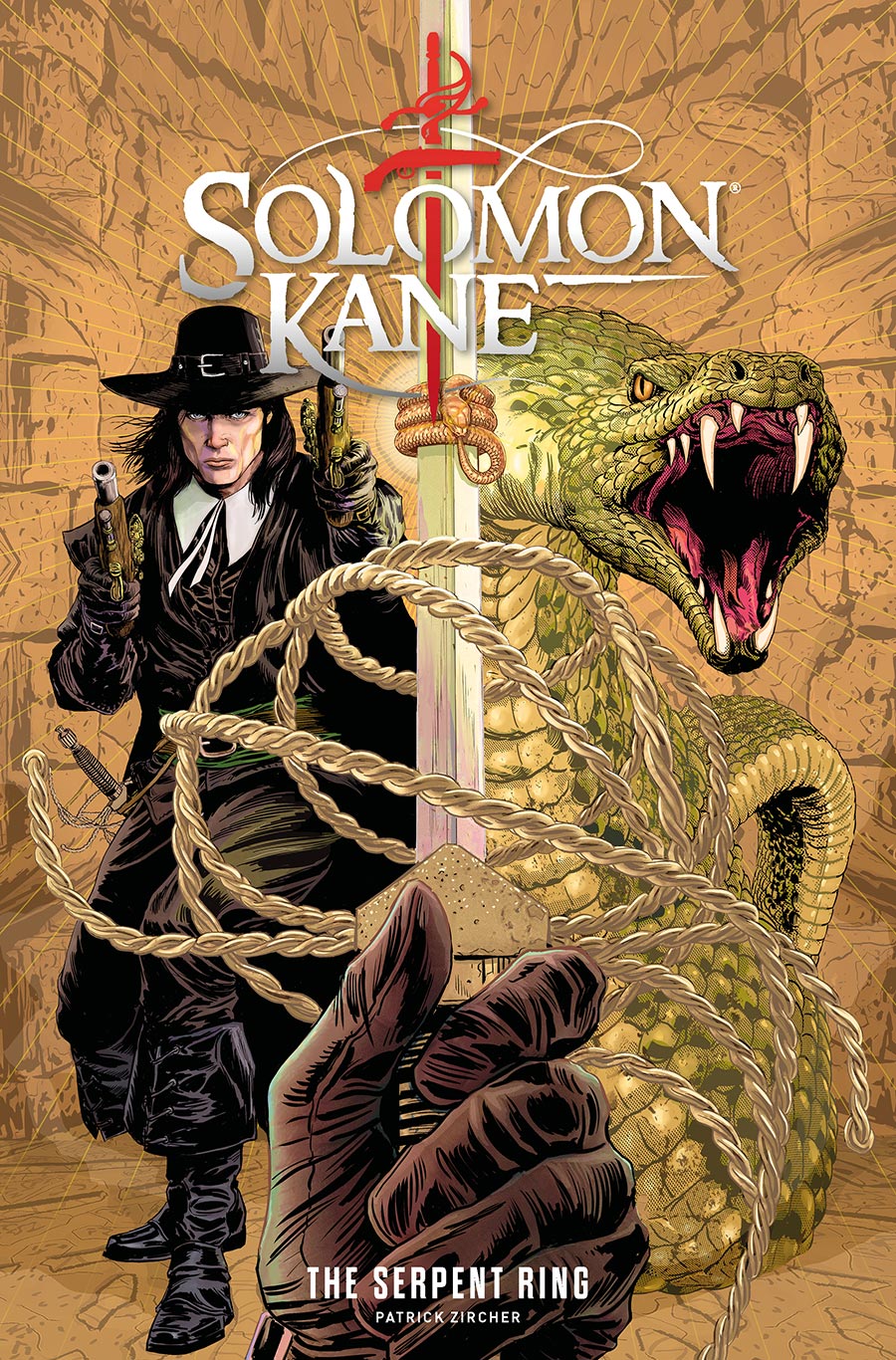 Solomon Kane The Serpent Ring #4 Cover C Variant Patrick Zircher Cover - RESOLICITED