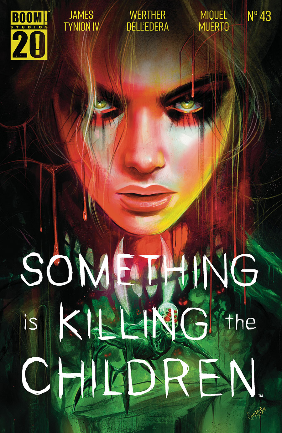 Something Is Killing The Children #43 Cover B Variant Suspiria Vilchez Foil Cover